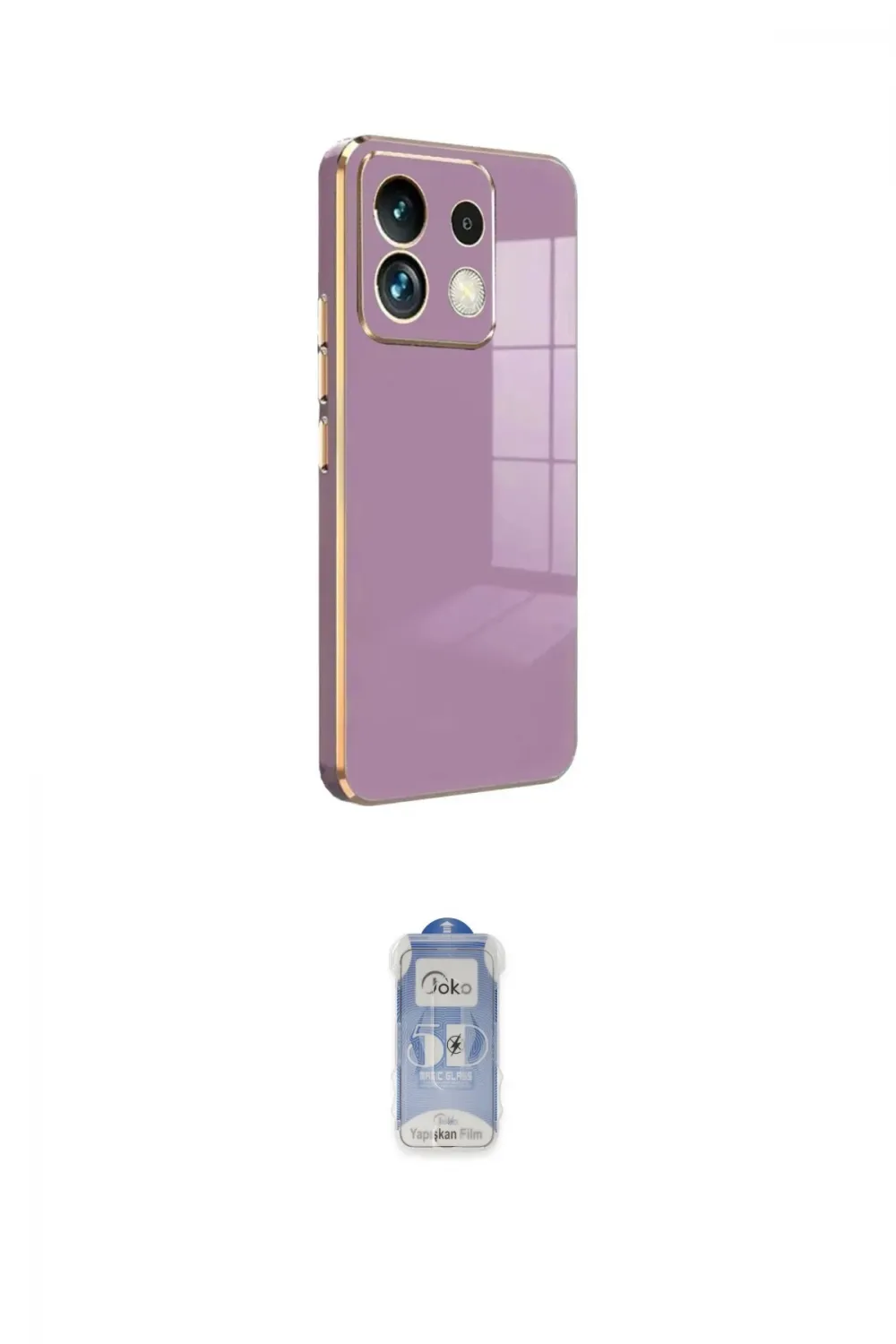ieg™ Redmi Note 13 Pro 5G Kılıf Yankı Serisi - Siyah Joko Magic 5D Cam