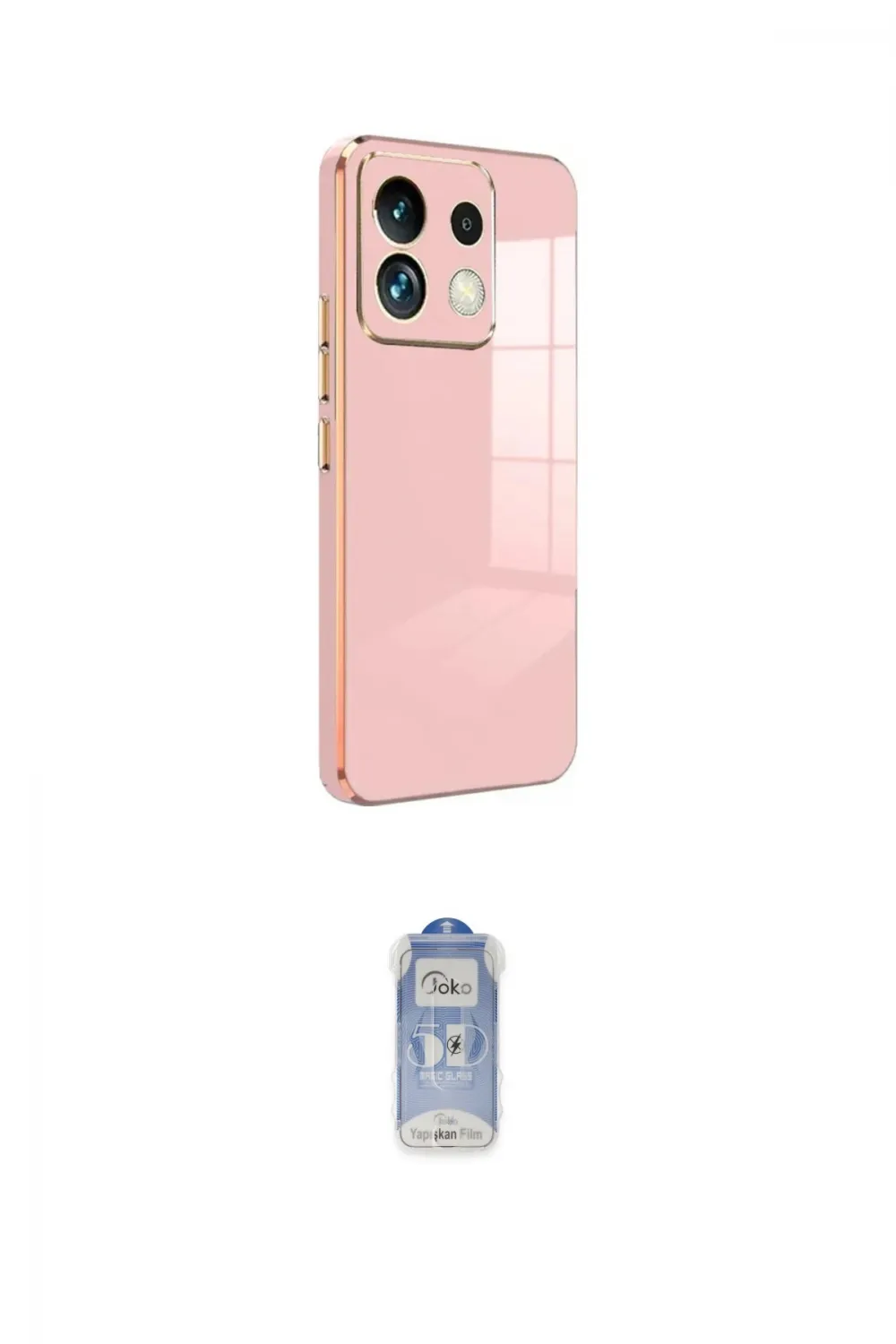ieg™ Redmi Note 13 Pro 5G Kılıf Yankı Serisi - Siyah Joko Magic 5D Cam