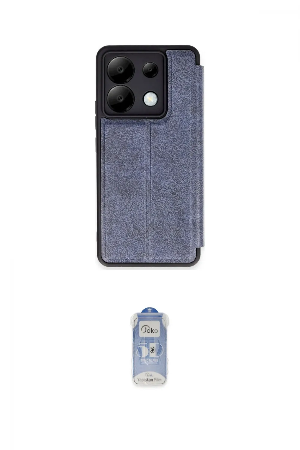 ieg™ Redmi Note 13 Pro 5G Kılıf Zirve Yansıma Serisi - Siyah Joko Magic 5D Cam