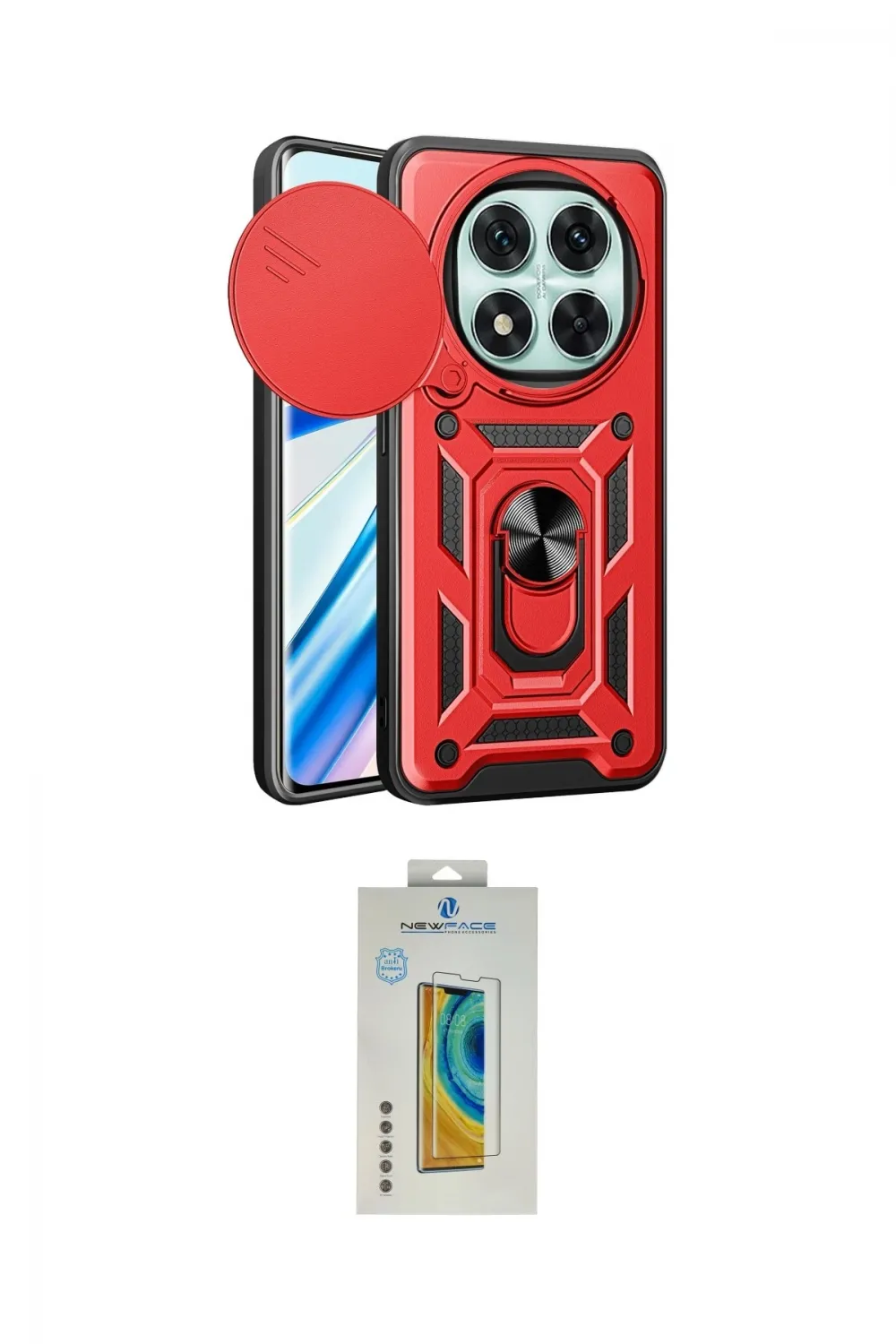 ieg™ Redmi Note 14 Pro 4G Kılıf Ahenk Klasik - Şeffaf Polymer Nano Ekran Koruyucu