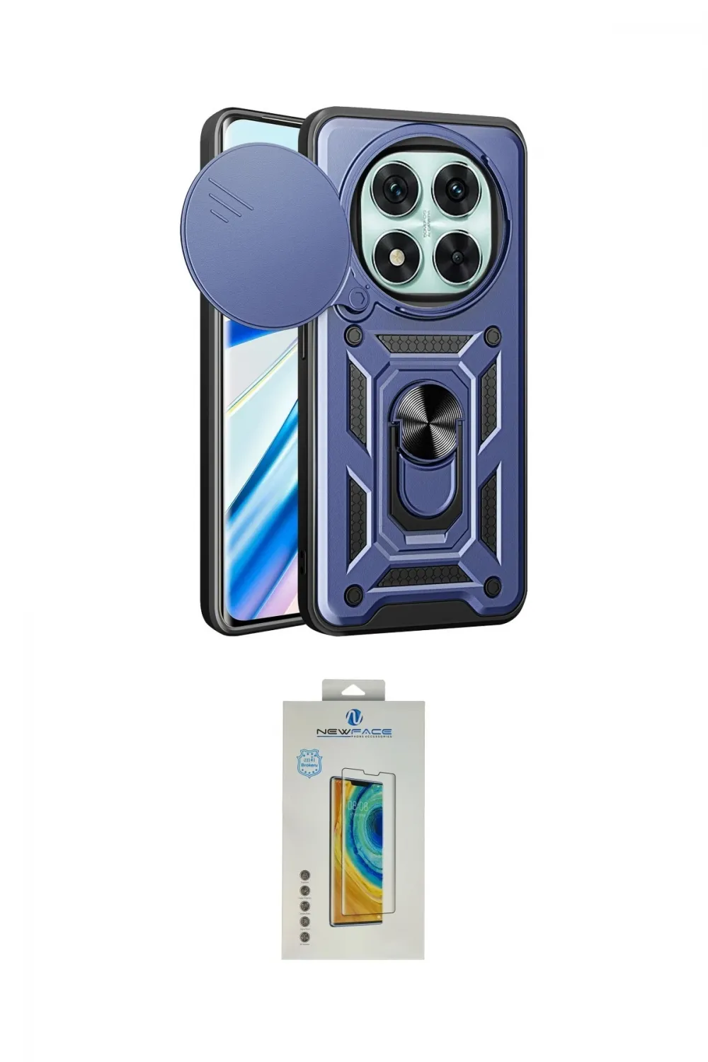ieg™ Redmi Note 14 Pro 4G Kılıf Ahenk Klasik - Şeffaf Polymer Nano Ekran Koruyucu