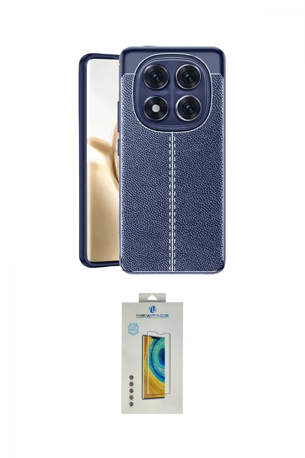 ieg™ Redmi Note 14 Pro 4G Kılıf Doruk Klasik Özel Seri - Şeffaf Polymer Nano Ekran Koruyucu