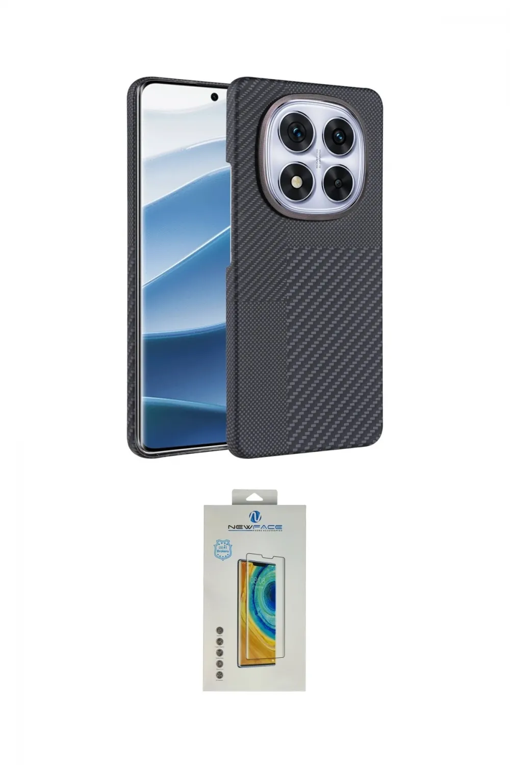 ieg™ Redmi Note 14 Pro 4G Kılıf Doruk Serisi - Şeffaf Polymer Nano Ekran Koruyucu