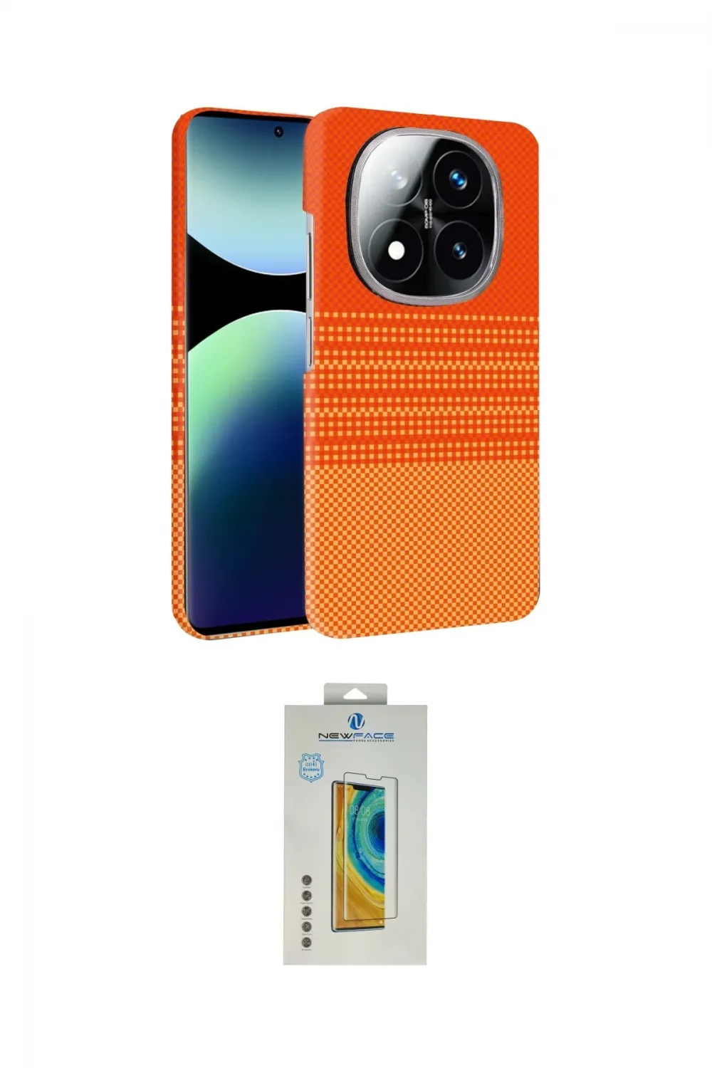 ieg™ Redmi Note 14 Pro 4G Kılıf Doruk Serisi - Şeffaf Polymer Nano Ekran Koruyucu