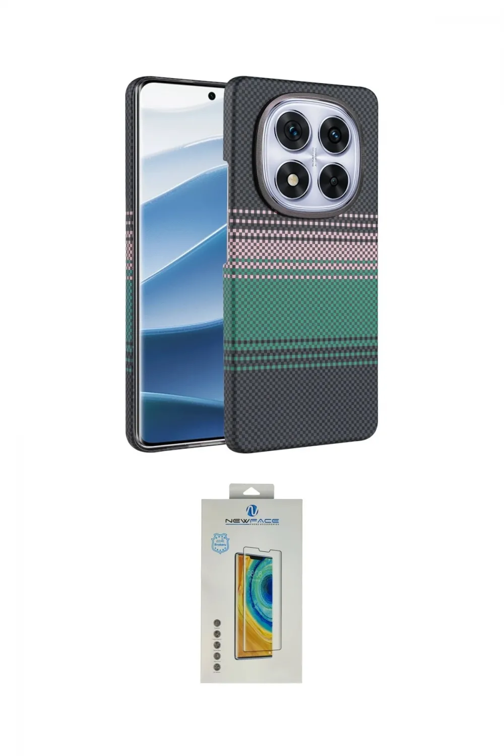 ieg™ Redmi Note 14 Pro 4G Kılıf Doruk Serisi - Şeffaf Polymer Nano Ekran Koruyucu