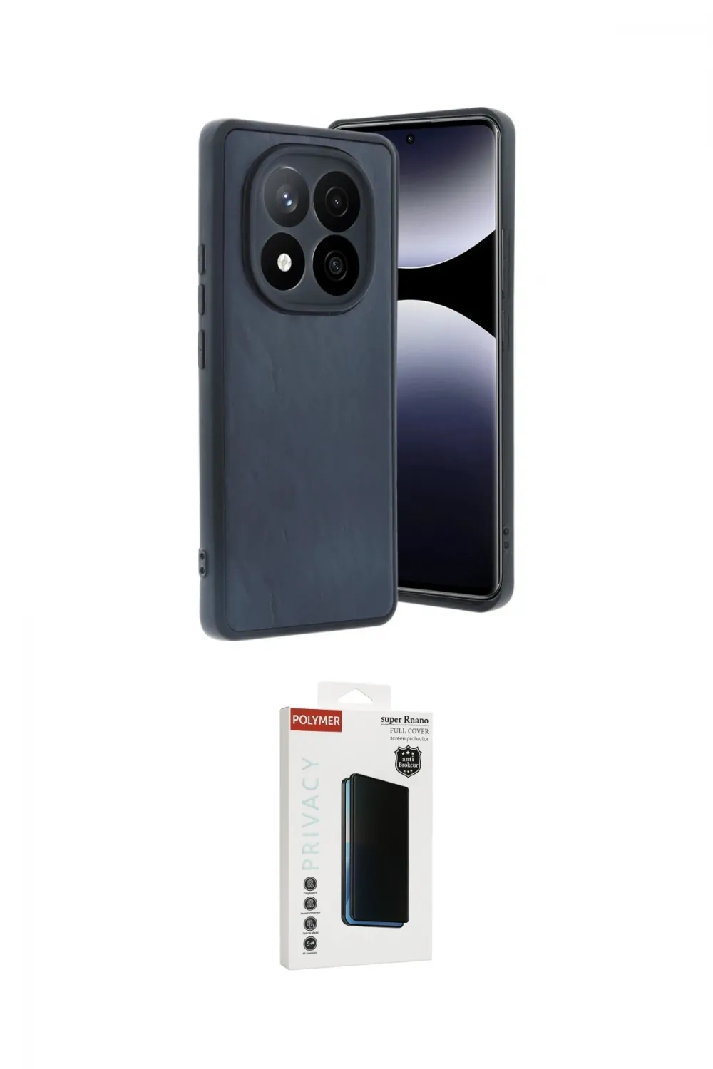 ieg™ Redmi Note 14 Pro 4G Kılıf Kıvılcım Işık Serisi - Şeffaf Hayalet Polymer Nano Ekran Koruyucu
