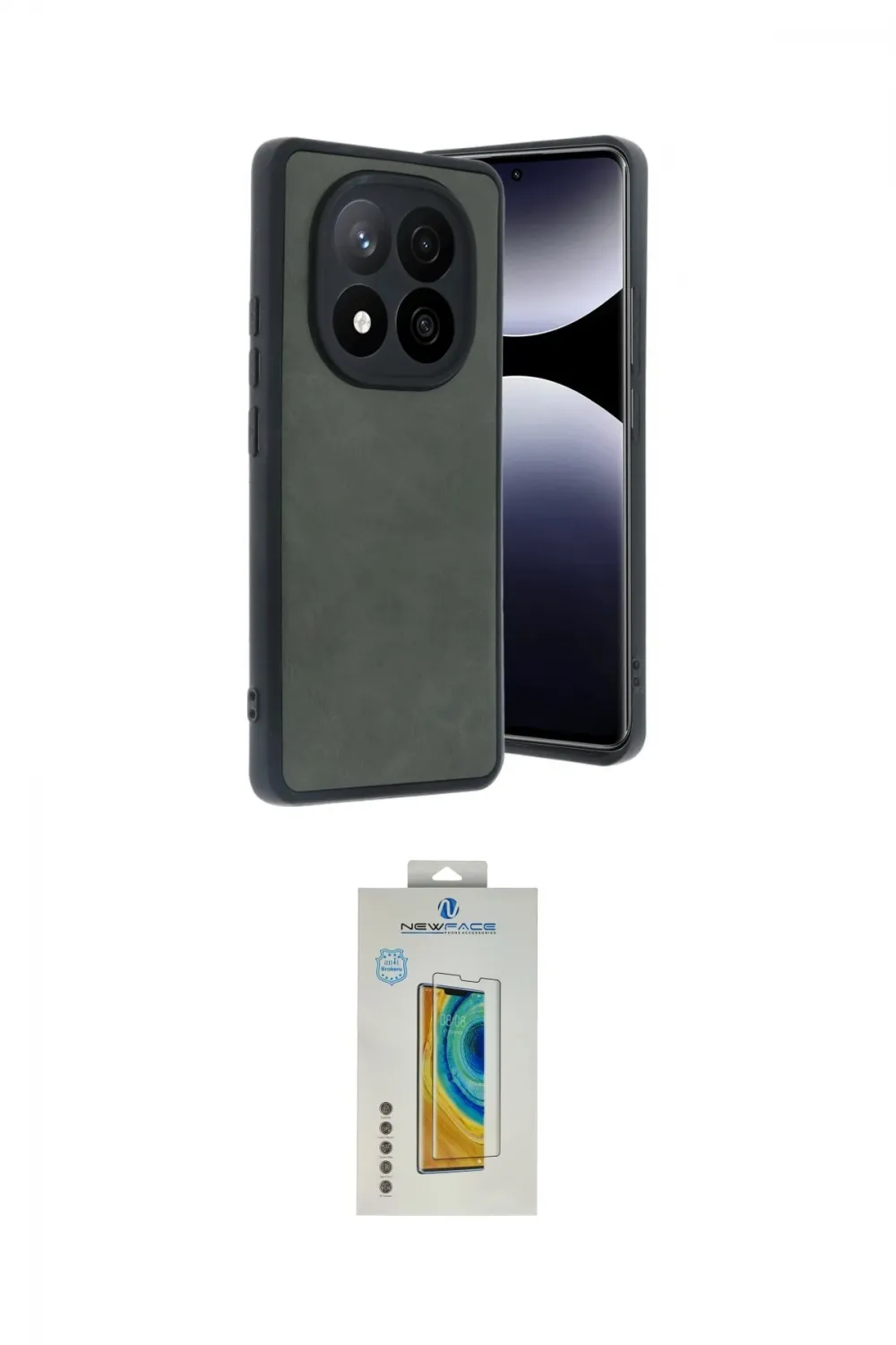 ieg™ Redmi Note 14 Pro 4G Kılıf Kıvılcım Işık Serisi - Şeffaf Polymer Nano Ekran Koruyucu
