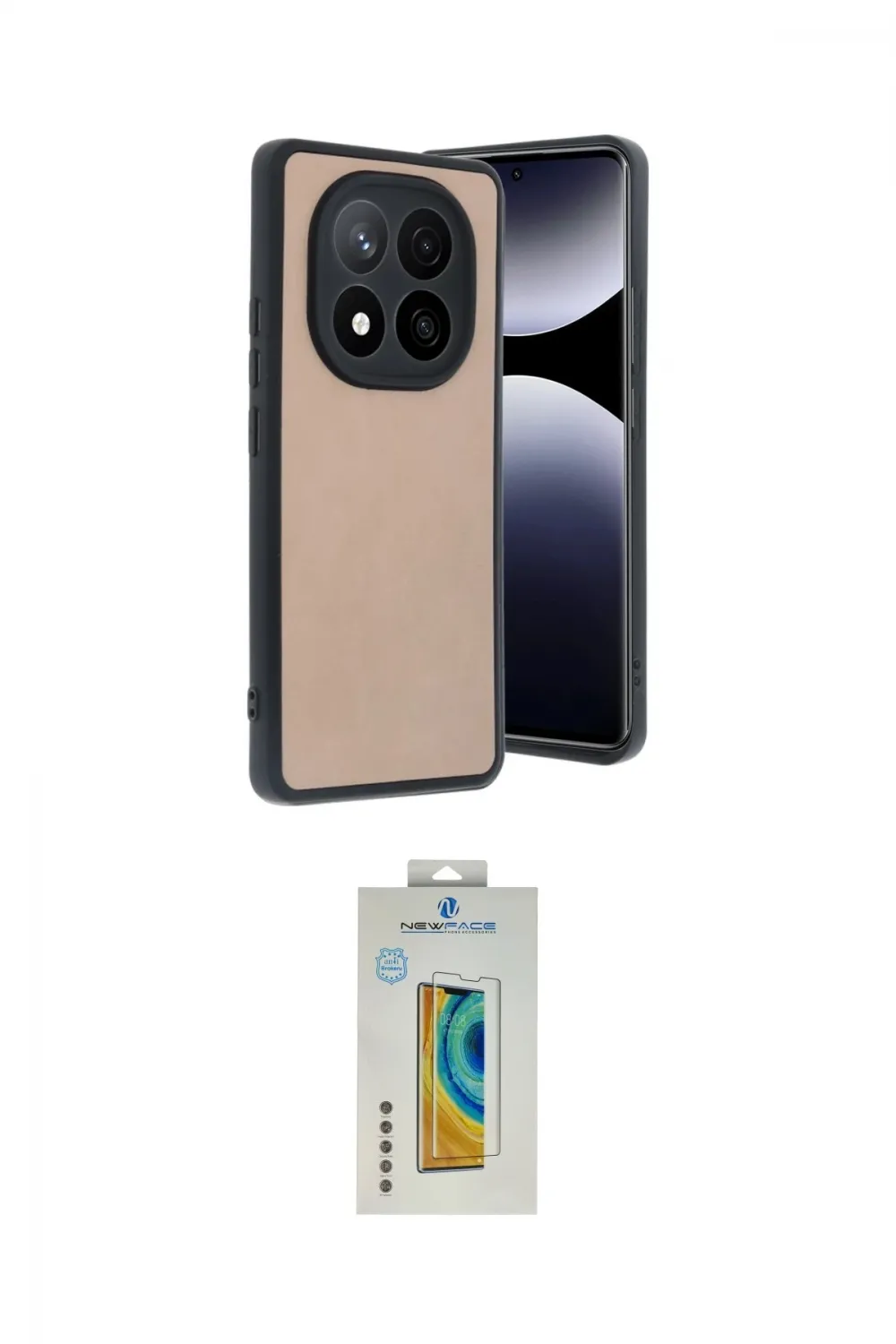 ieg™ Redmi Note 14 Pro 4G Kılıf Kıvılcım Işık Serisi - Şeffaf Polymer Nano Ekran Koruyucu