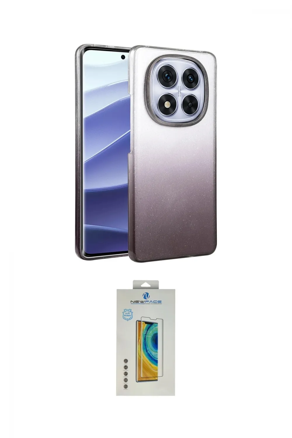 ieg™ Redmi Note 14 Pro 4G Kılıf Kıvılcım Minimal Özel Seri - Şeffaf Polymer Nano Ekran Koruyucu