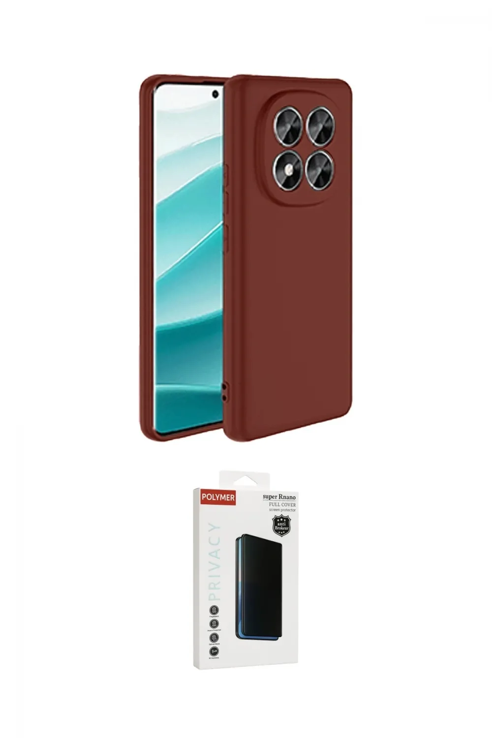ieg™ Redmi Note 14 Pro 4G Kılıf Kozmos Yansıma Özel Seri - Şeffaf Hayalet Polymer Nano Ekran Koruyucu
