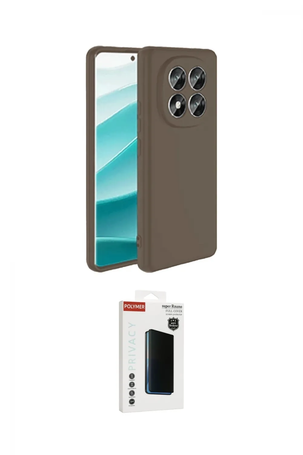 ieg™ Redmi Note 14 Pro 4G Kılıf Kozmos Yansıma Özel Seri - Şeffaf Hayalet Polymer Nano Ekran Koruyucu