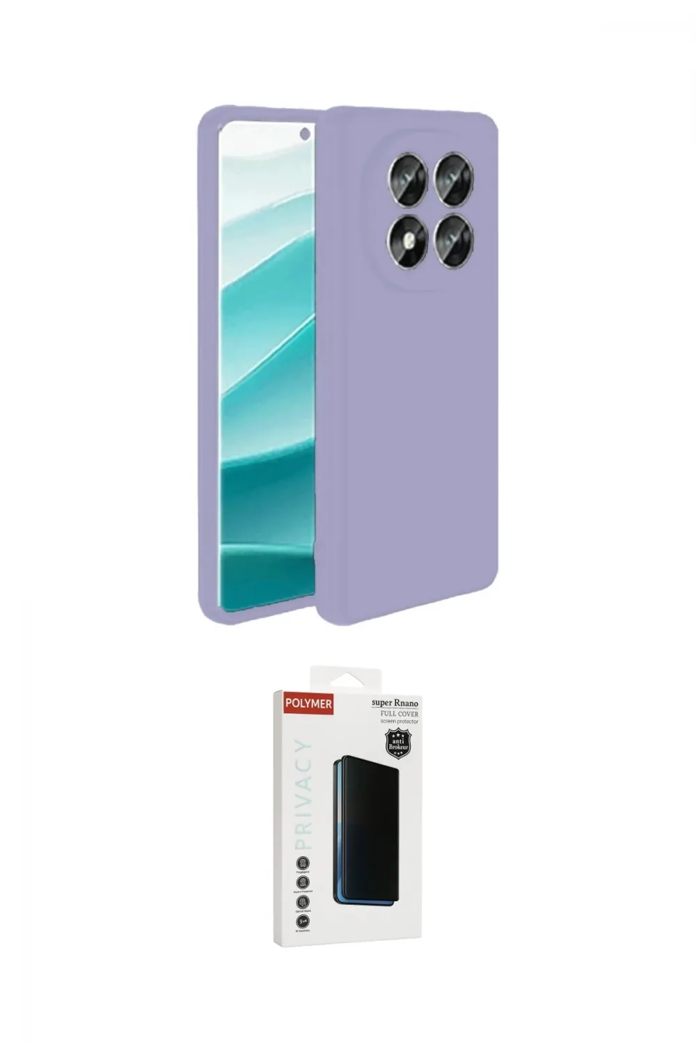 ieg™ Redmi Note 14 Pro 4G Kılıf Kozmos Yansıma Özel Seri - Şeffaf Hayalet Polymer Nano Ekran Koruyucu