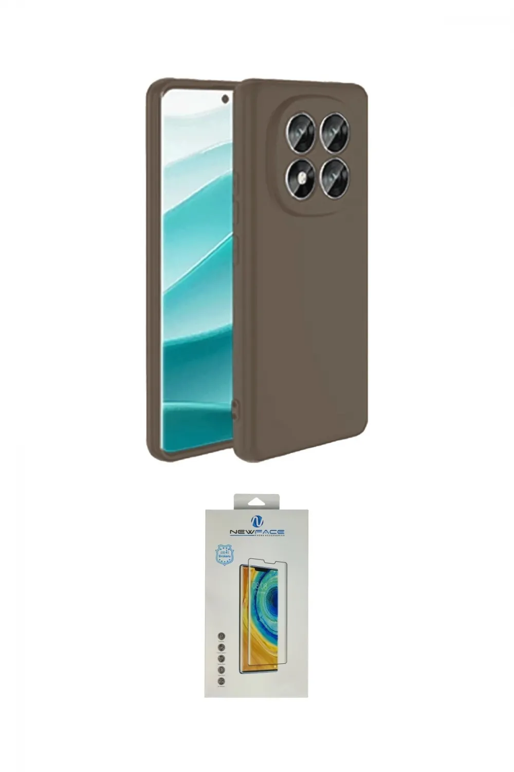ieg™ Redmi Note 14 Pro 4G Kılıf Kozmos Yansıma Özel Seri - Şeffaf Polymer Nano Ekran Koruyucu