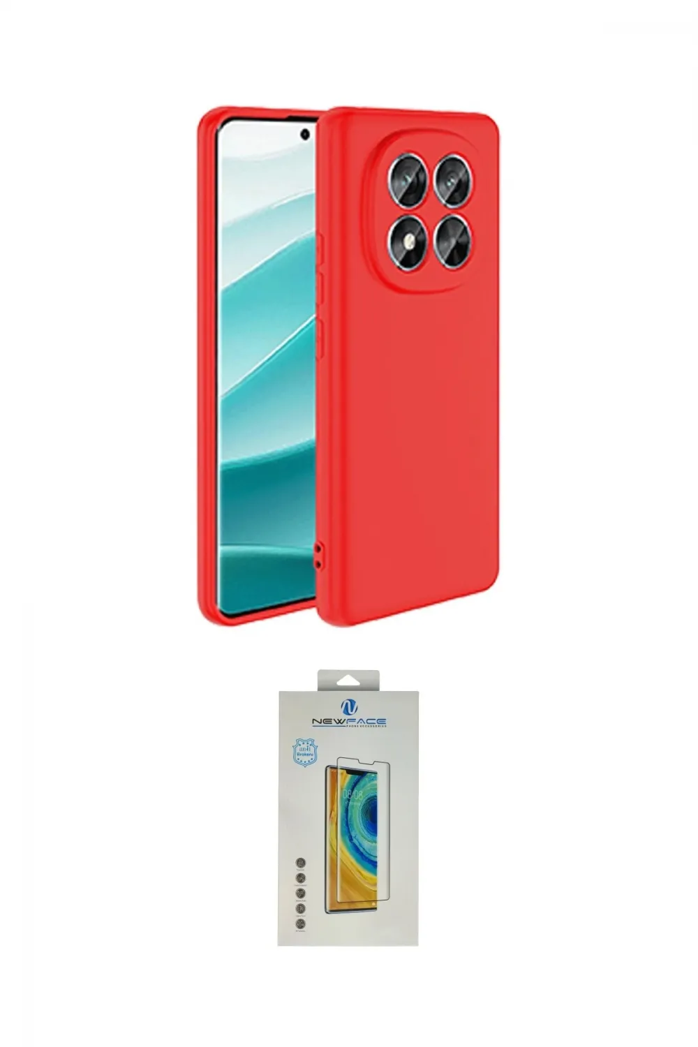 ieg™ Redmi Note 14 Pro 4G Kılıf Kozmos Yansıma Özel Seri - Şeffaf Polymer Nano Ekran Koruyucu