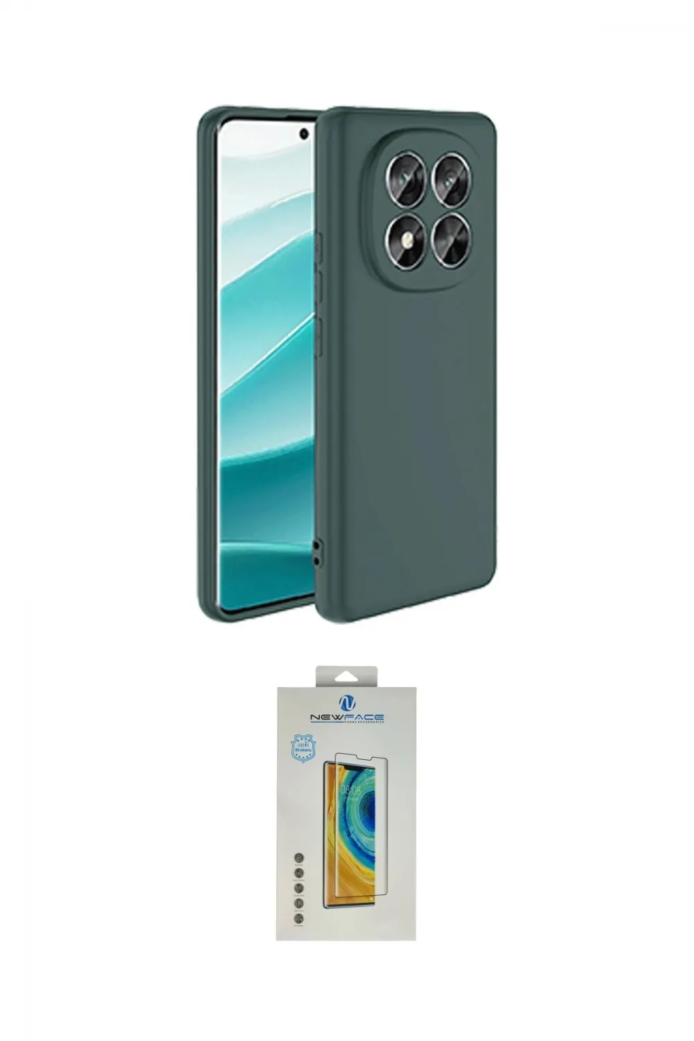 ieg™ Redmi Note 14 Pro 4G Kılıf Kozmos Yansıma Özel Seri - Şeffaf Polymer Nano Ekran Koruyucu