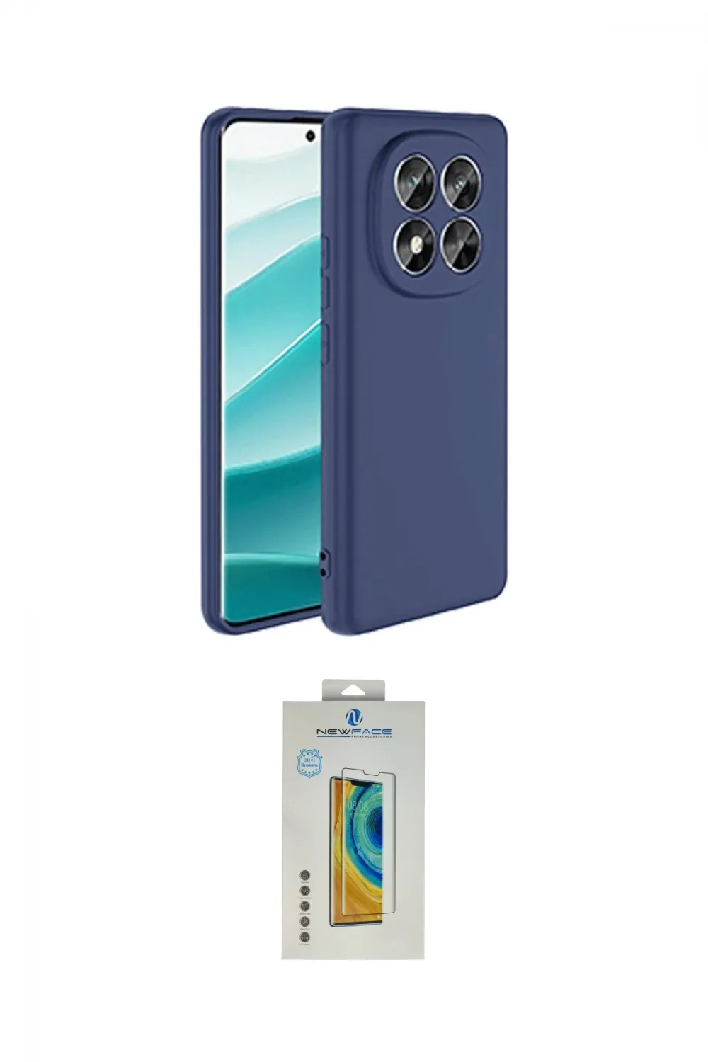 ieg™ Redmi Note 14 Pro 4G Kılıf Kozmos Yansıma Özel Seri - Şeffaf Polymer Nano Ekran Koruyucu