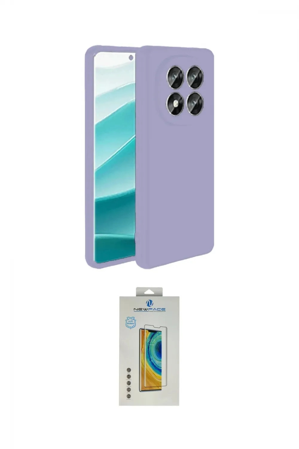 ieg™ Redmi Note 14 Pro 4G Kılıf Kozmos Yansıma Özel Seri - Şeffaf Polymer Nano Ekran Koruyucu