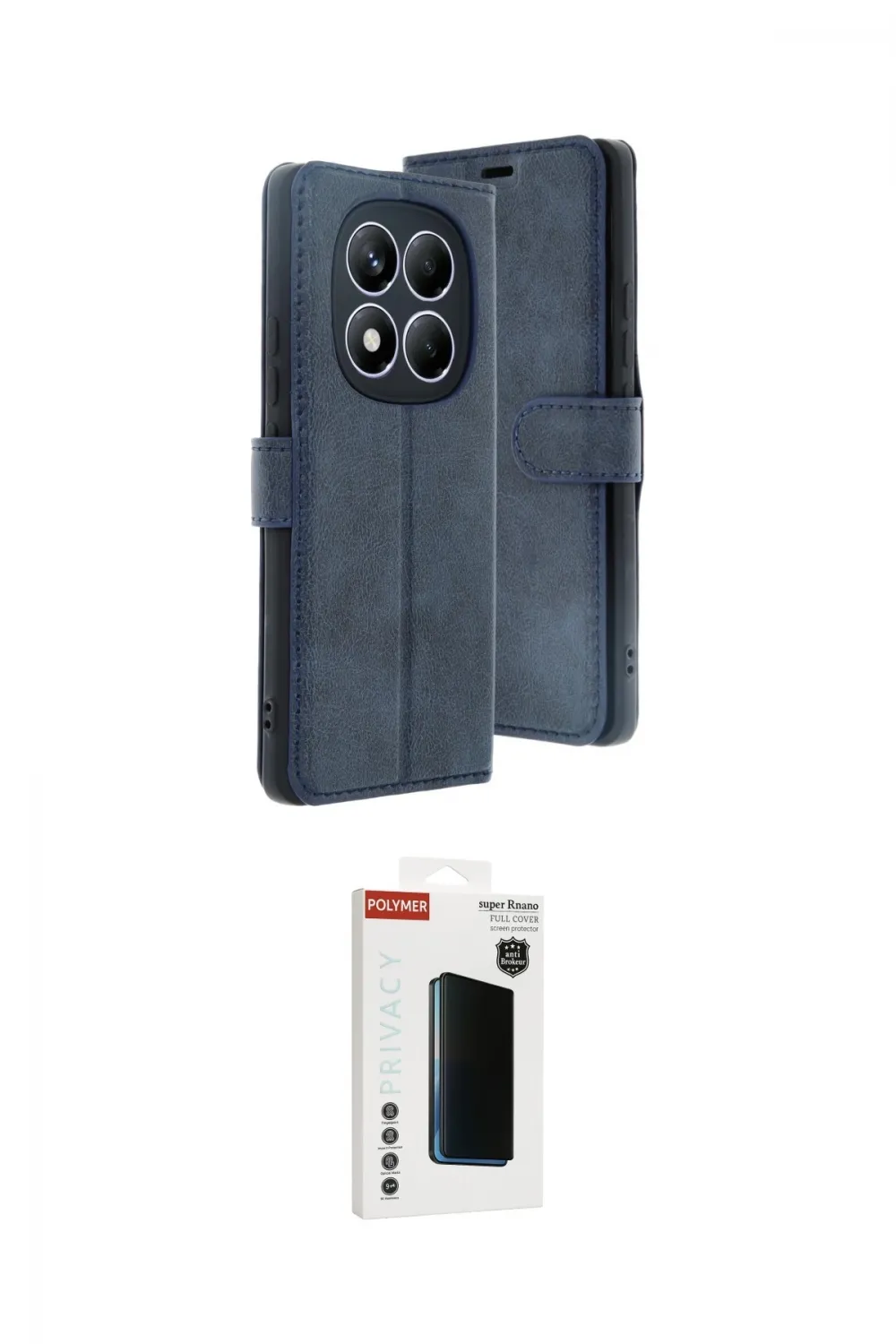 ieg™ Redmi Note 14 Pro 4G Kılıf Siluet Işık Serisi - Şeffaf Hayalet Polymer Nano Ekran Koruyucu