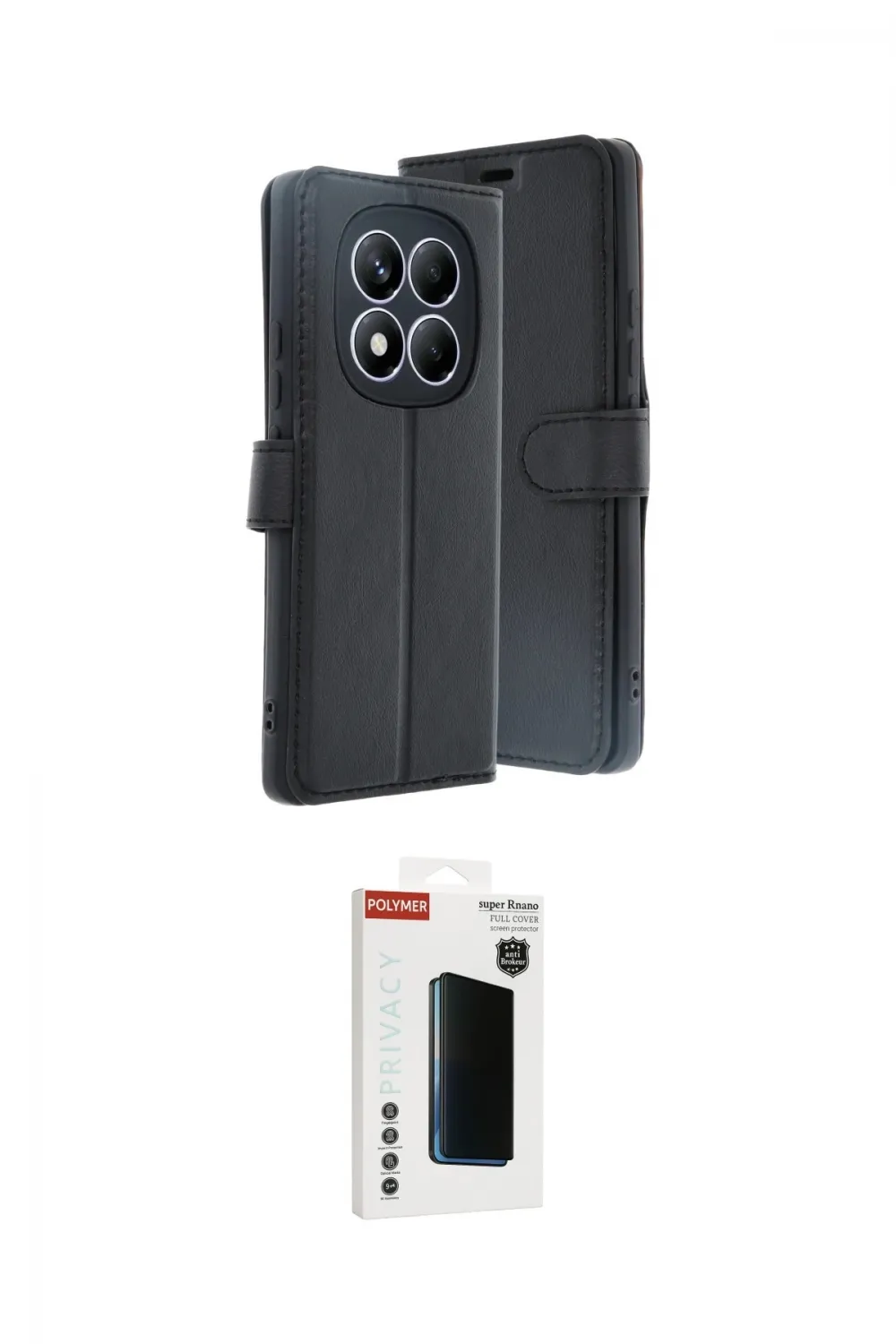 ieg™ Redmi Note 14 Pro 4G Kılıf Siluet Işık Serisi - Şeffaf Hayalet Polymer Nano Ekran Koruyucu