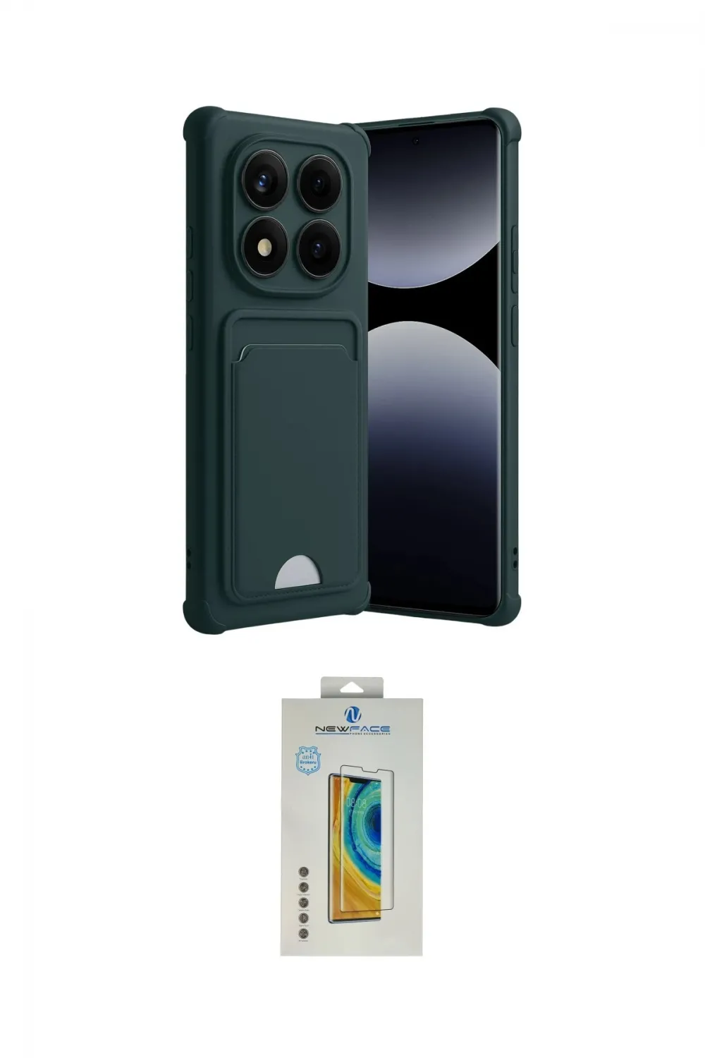 ieg™ Redmi Note 14 Pro 4G Kılıf Vadi Çizgi Prime - Şeffaf Polymer Nano Ekran Koruyucu