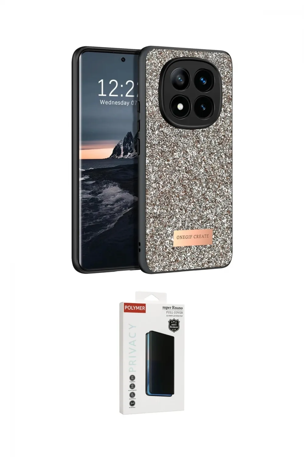 ieg™ Redmi Note 14 Pro 4G Kılıf Vadi Klasik Serisi - Şeffaf Hayalet Polymer Nano Ekran Koruyucu