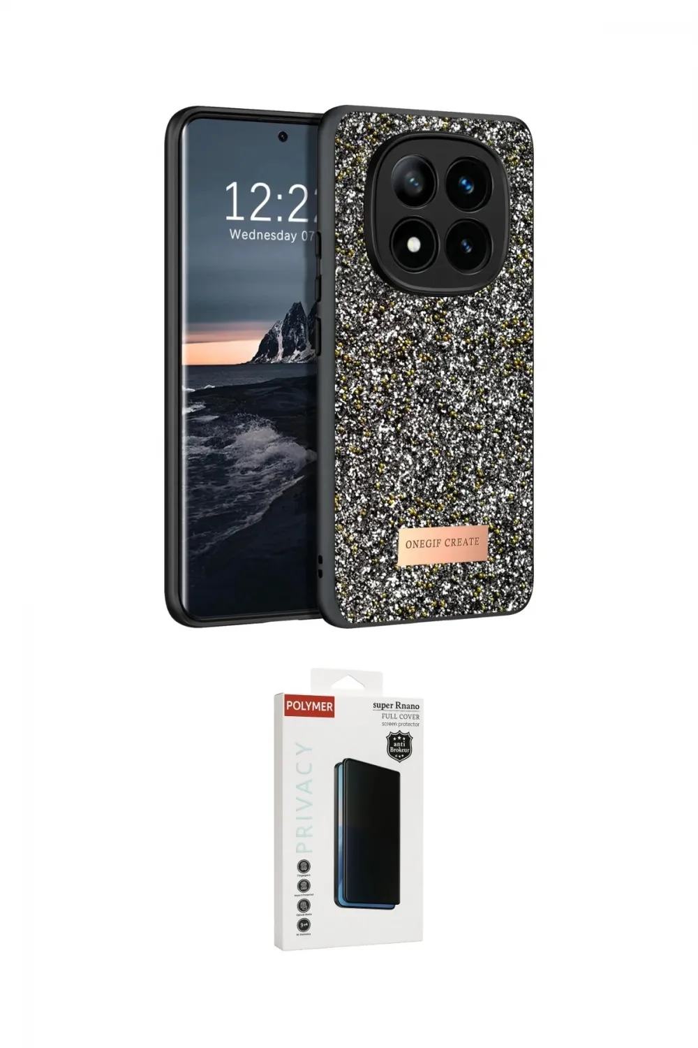 ieg™ Redmi Note 14 Pro 4G Kılıf Vadi Klasik Serisi - Şeffaf Hayalet Polymer Nano Ekran Koruyucu
