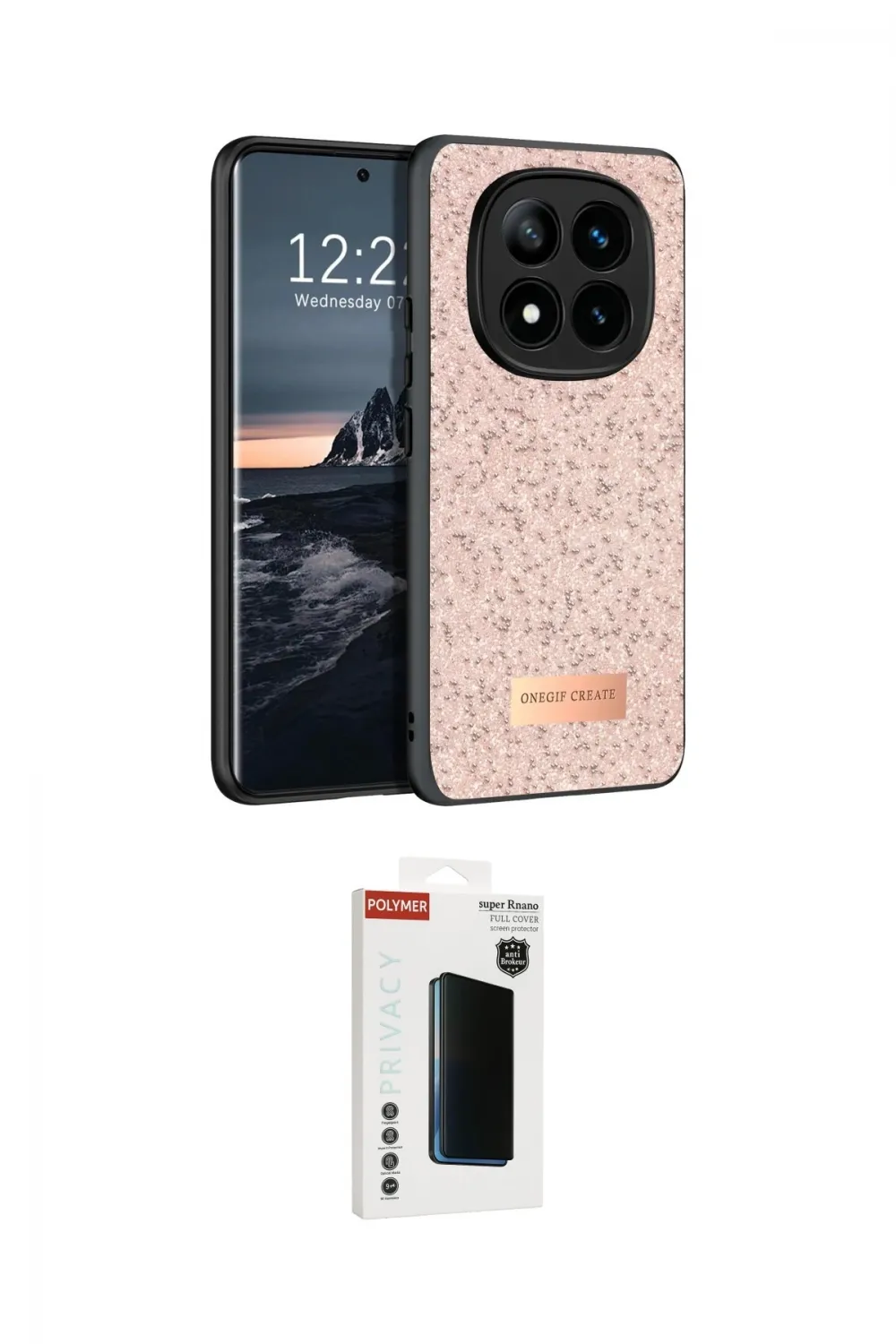 ieg™ Redmi Note 14 Pro 4G Kılıf Vadi Klasik Serisi - Şeffaf Hayalet Polymer Nano Ekran Koruyucu