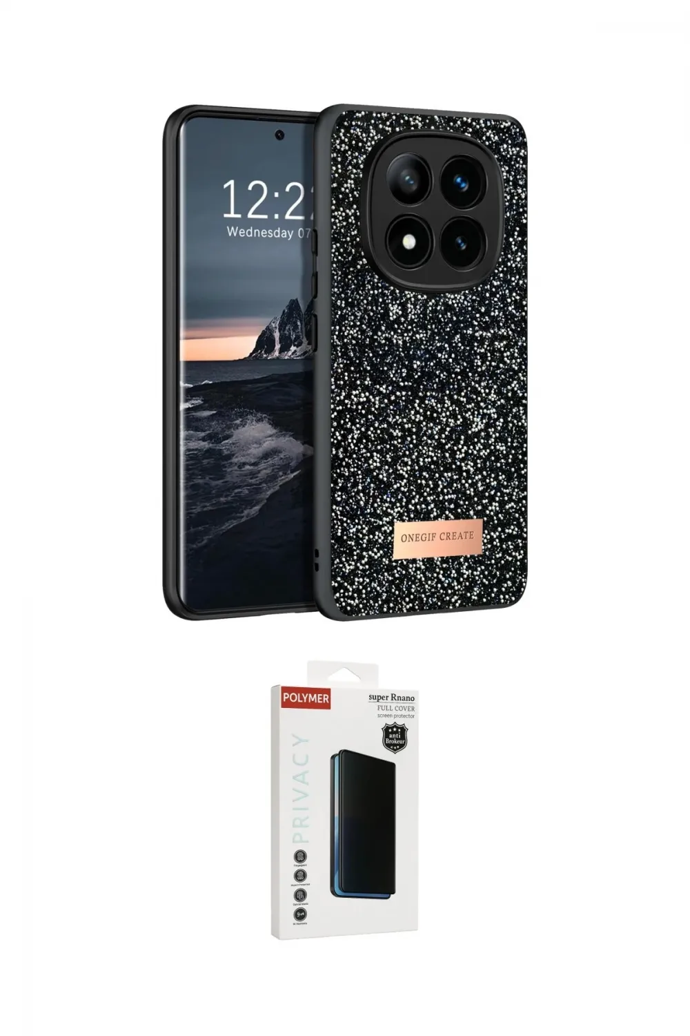 ieg™ Redmi Note 14 Pro 4G Kılıf Vadi Klasik Serisi - Şeffaf Hayalet Polymer Nano Ekran Koruyucu