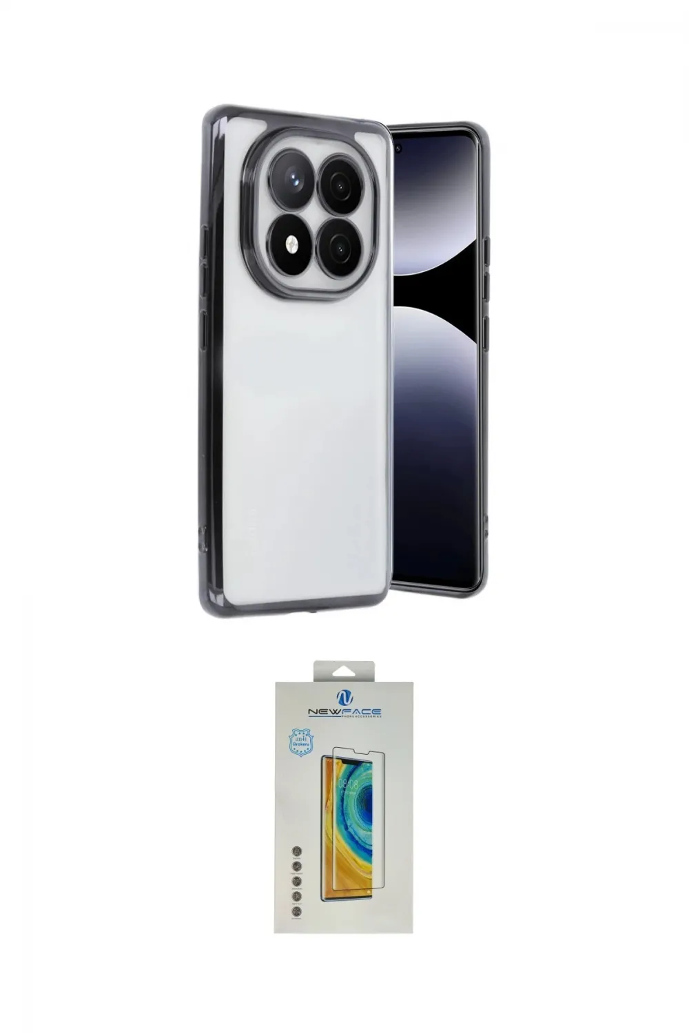 ieg™ Redmi Note 14 Pro 4G Kılıf Vadi Minimal - Şeffaf Polymer Nano Ekran Koruyucu