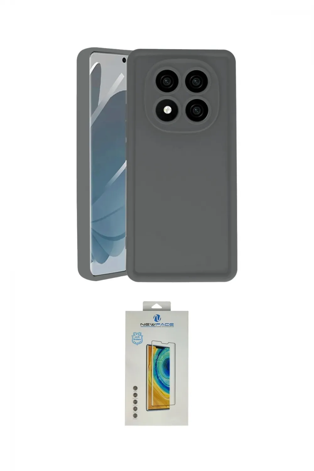 ieg™ Redmi Note 14 Pro 4G Kılıf Yankı Yansıma Özel Seri - Şeffaf Polymer Nano Ekran Koruyucu