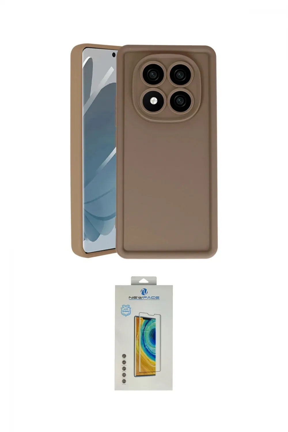 ieg™ Redmi Note 14 Pro 4G Kılıf Yankı Yansıma Özel Seri - Şeffaf Polymer Nano Ekran Koruyucu