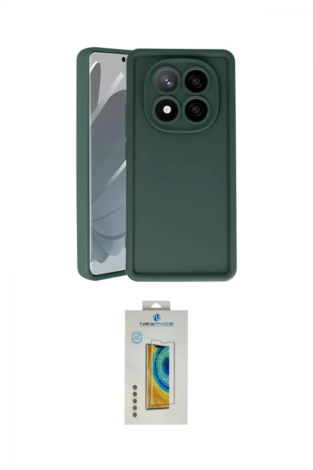 ieg™ Redmi Note 14 Pro 4G Kılıf Yankı Yansıma Özel Seri - Şeffaf Polymer Nano Ekran Koruyucu