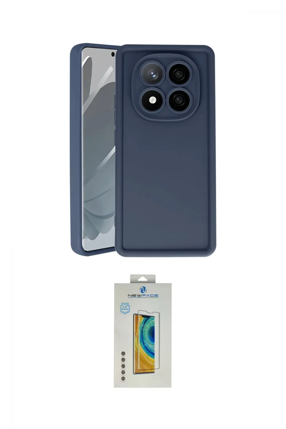 ieg™ Redmi Note 14 Pro 4G Kılıf Yankı Yansıma Özel Seri - Şeffaf Polymer Nano Ekran Koruyucu