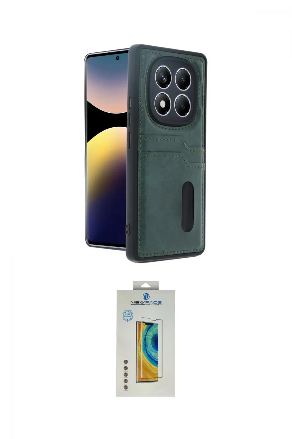 ieg™ Redmi Note 14 Pro 4G Kılıf Yörünge Işık Serisi - Şeffaf Polymer Nano Ekran Koruyucu