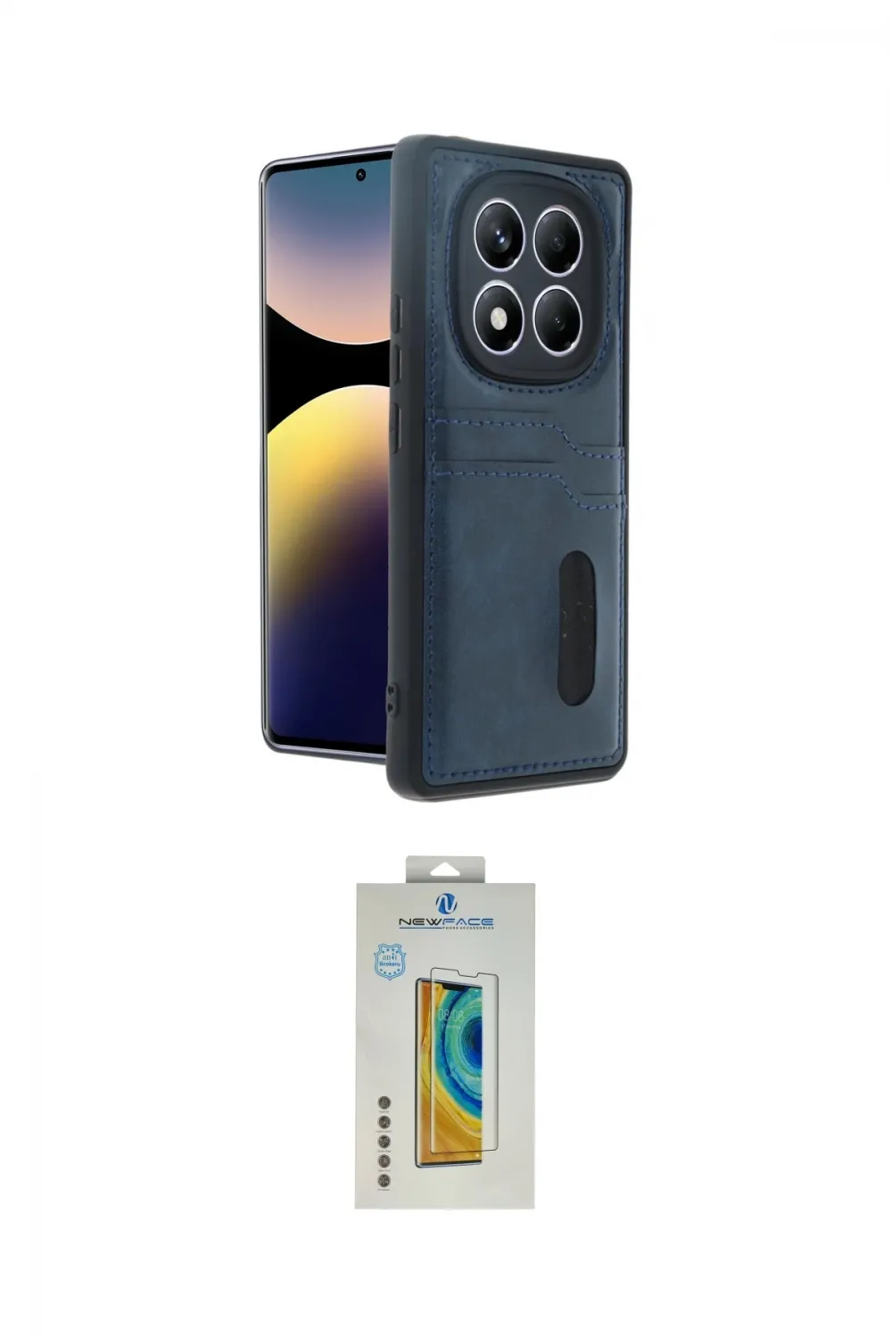 ieg™ Redmi Note 14 Pro 4G Kılıf Yörünge Işık Serisi - Şeffaf Polymer Nano Ekran Koruyucu