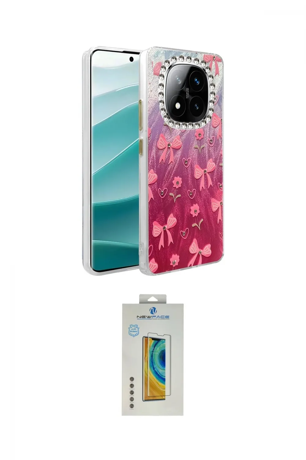 ieg™ Redmi Note 14 Pro 4G Kılıf Zirve Modern Prime - Şeffaf Polymer Nano Ekran Koruyucu