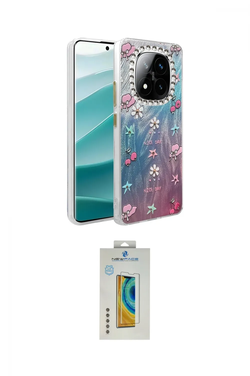ieg™ Redmi Note 14 Pro 4G Kılıf Zirve Modern Prime - Şeffaf Polymer Nano Ekran Koruyucu
