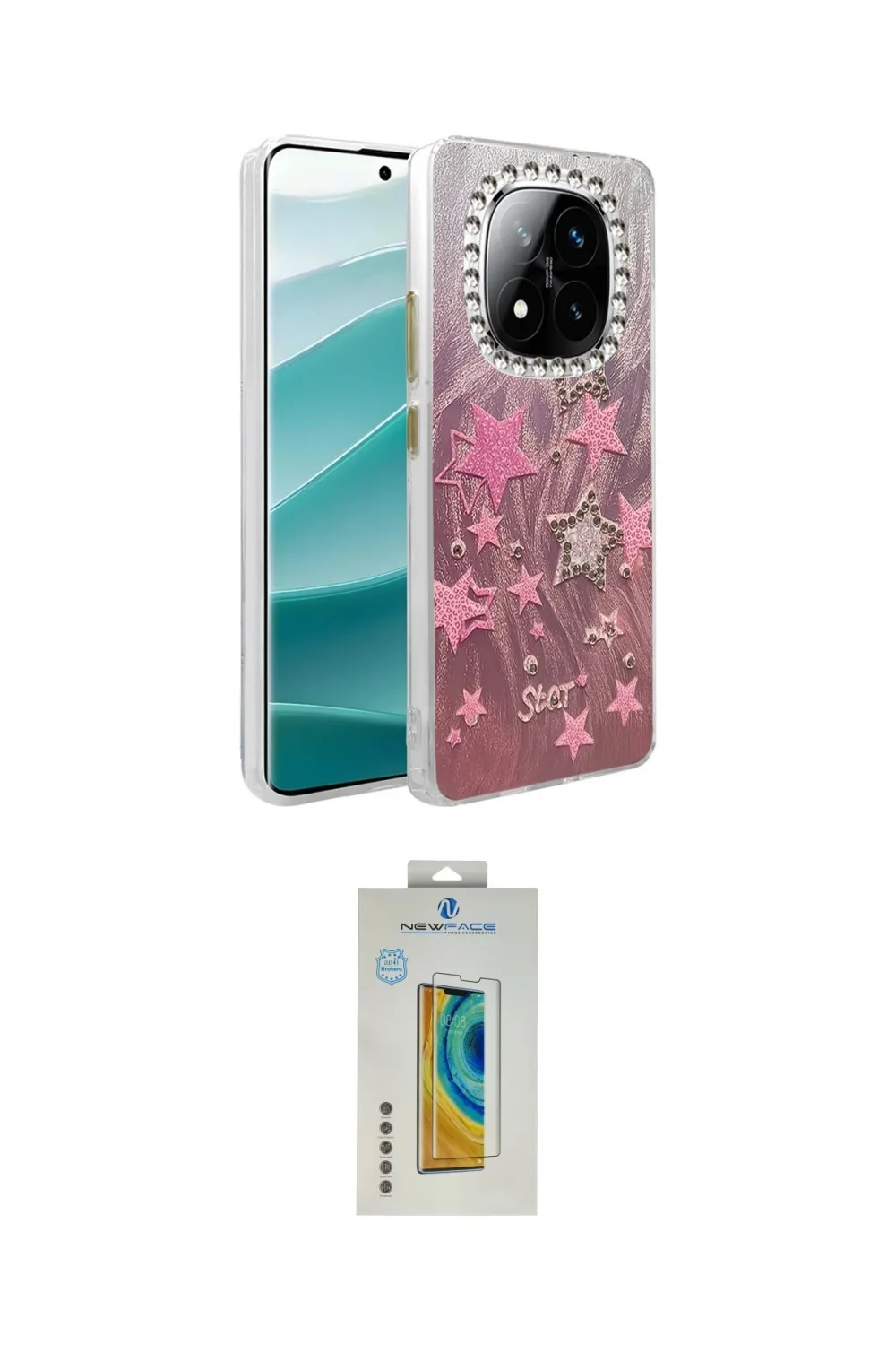 ieg™ Redmi Note 14 Pro 4G Kılıf Zirve Modern Prime - Şeffaf Polymer Nano Ekran Koruyucu