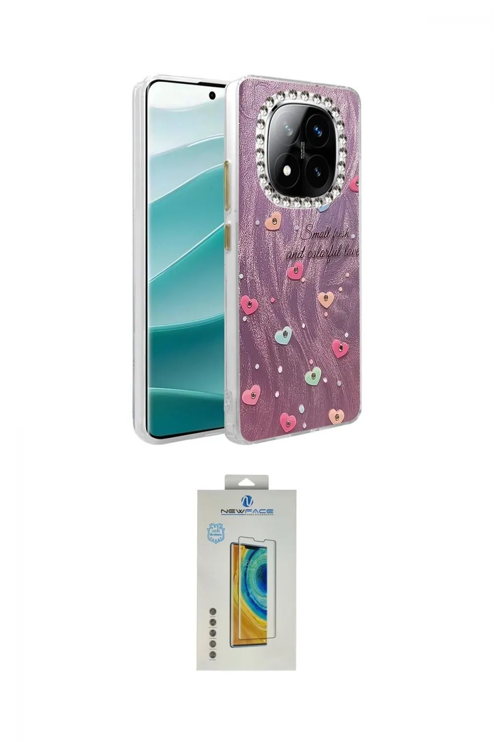 ieg™ Redmi Note 14 Pro 4G Kılıf Zirve Modern Prime - Şeffaf Polymer Nano Ekran Koruyucu