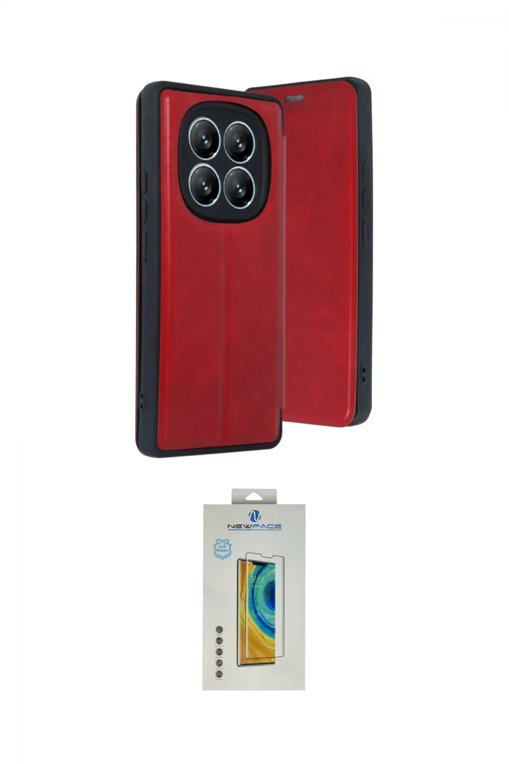 ieg™ Redmi Note 14 Pro 4G Kılıf Zirve Yansıma Serisi - Şeffaf Polymer Nano Ekran Koruyucu