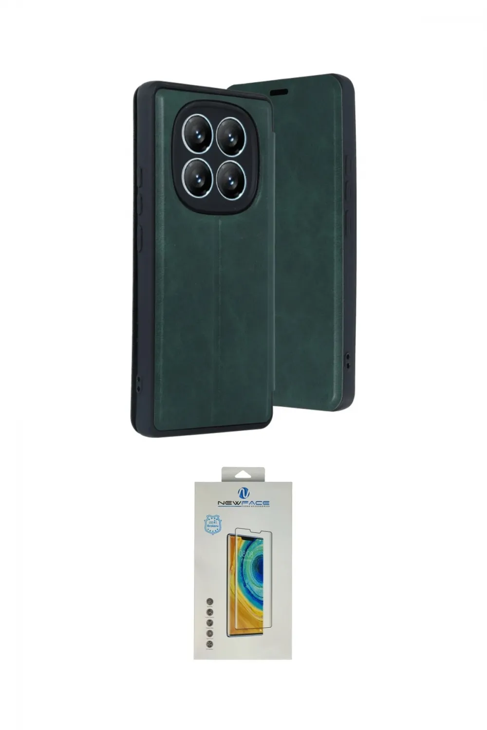 ieg™ Redmi Note 14 Pro 4G Kılıf Zirve Yansıma Serisi - Şeffaf Polymer Nano Ekran Koruyucu