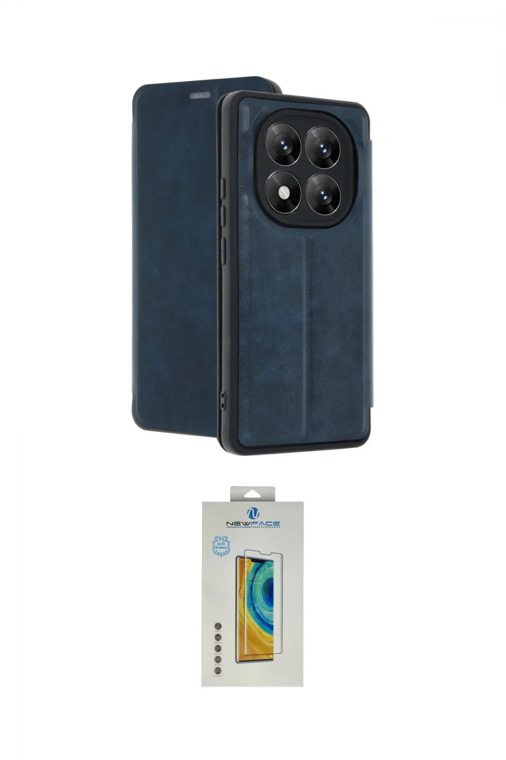 ieg™ Redmi Note 14 Pro 4G Kılıf Zirve Yansıma Serisi - Şeffaf Polymer Nano Ekran Koruyucu