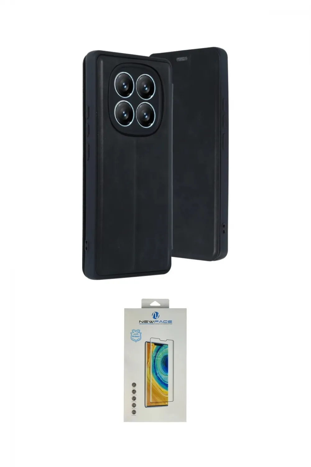 ieg™ Redmi Note 14 Pro 4G Kılıf Zirve Yansıma Serisi - Şeffaf Polymer Nano Ekran Koruyucu
