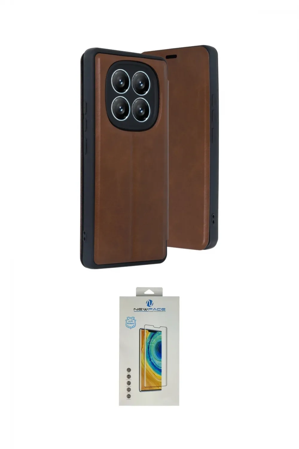 ieg™ Redmi Note 14 Pro 4G Kılıf Zirve Yansıma Serisi - Şeffaf Polymer Nano Ekran Koruyucu