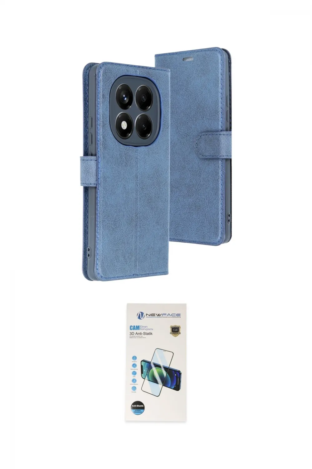 ieg™ Redmi Note 15 Pro 5G Kılıf Siluet Işık Serisi - Siyah 3D Antistatik Cam Ekran Koruyucu