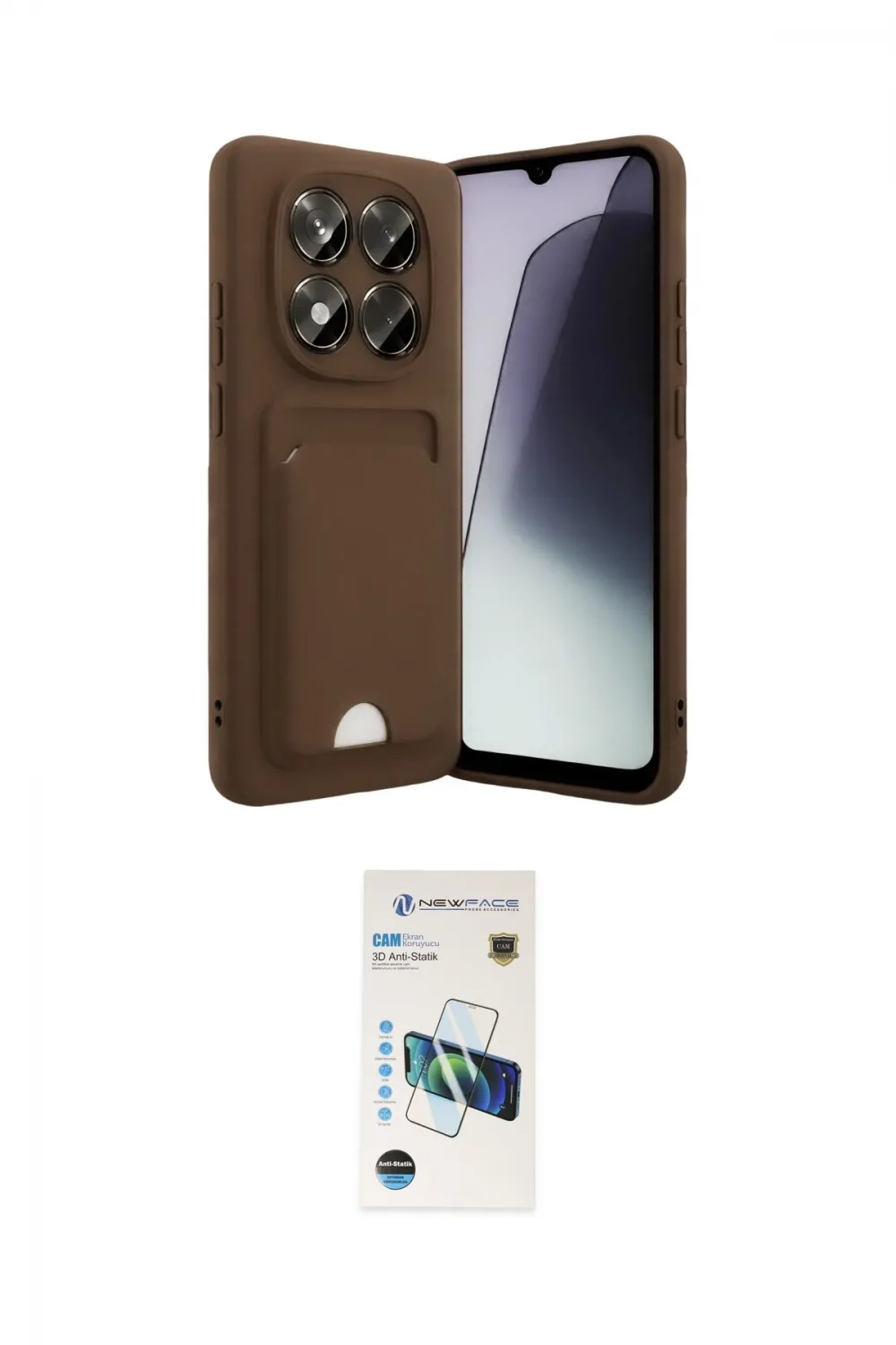 ieg™ Redmi Note 15 Pro 5G Kılıf Vadi Çizgi Prime - Siyah 3D Antistatik Cam Ekran Koruyucu