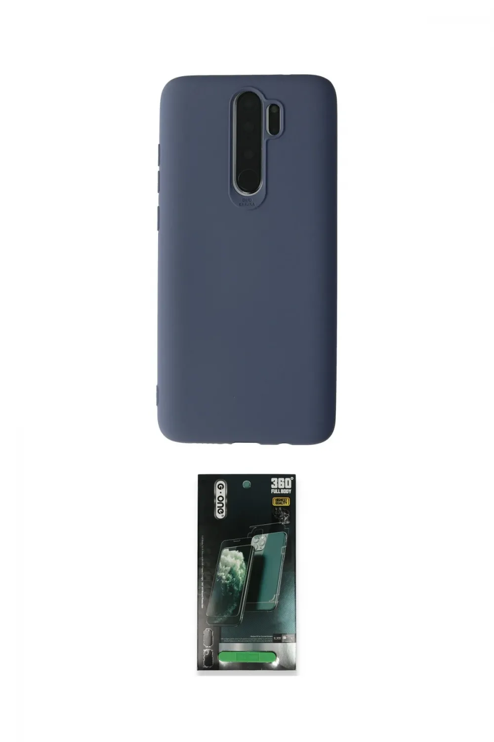 ieg™ Redmi Note 8 Pro Kılıf Kozmos Yansıma Özel Seri - Şeffaf 360 Full Body Arka Koruyucu