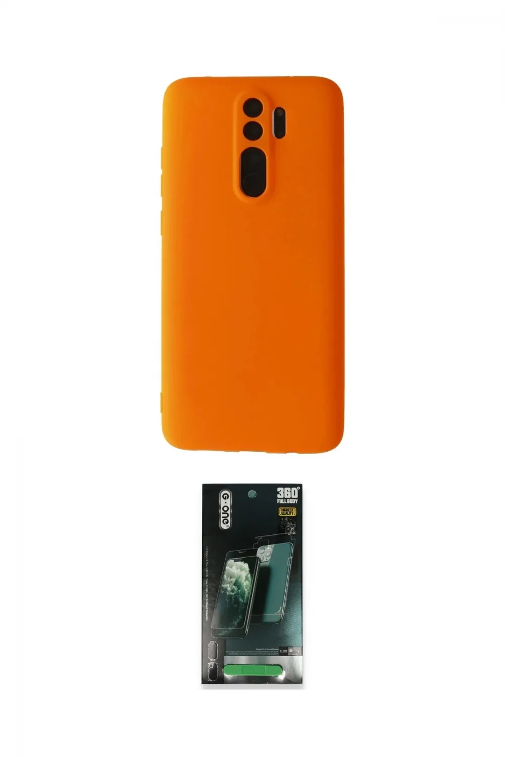 ieg™ Redmi Note 8 Pro Kılıf Kozmos Yansıma Özel Seri - Şeffaf 360 Full Body Arka Koruyucu