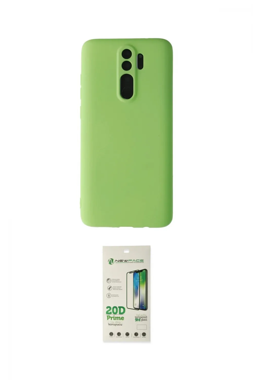 ieg™ Redmi Note 8 Pro Kılıf Kozmos Yansıma Özel Seri - Siyah 20D Premium Cam Ekran Koruyucu