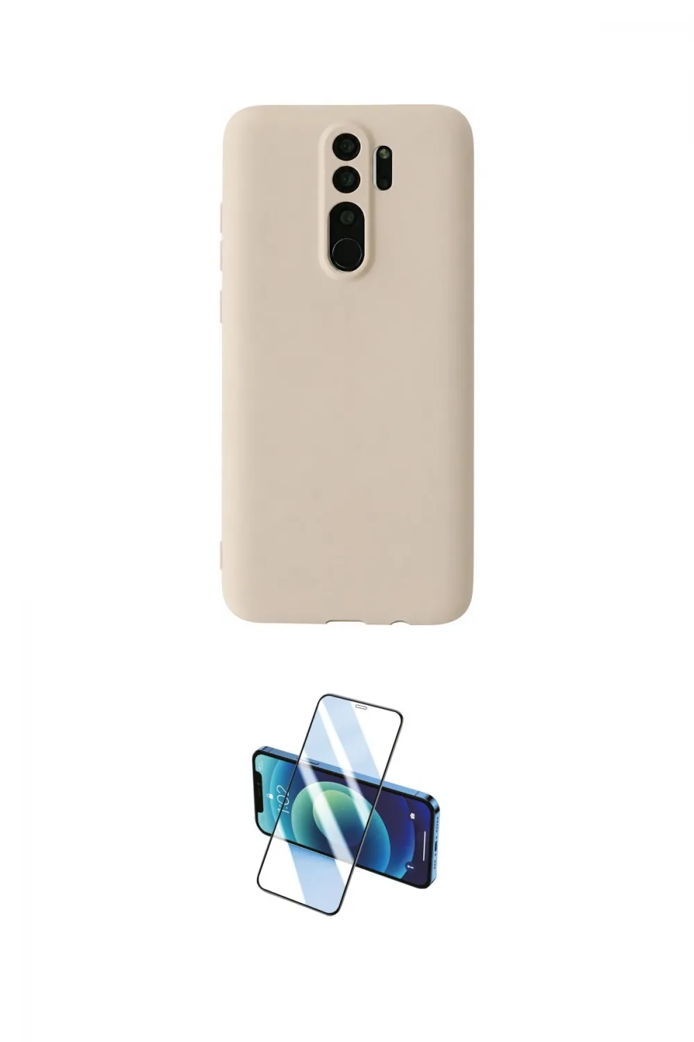 ieg™ Redmi Note 8 Pro Kılıf Kozmos Yansıma Özel Seri - Siyah 3D Antistatik Seramik Nano Ekran Koruyucu